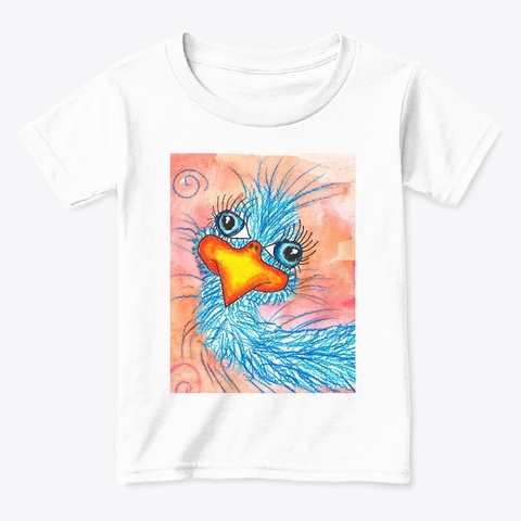 Oddies Orginals  White  T-Shirt Front