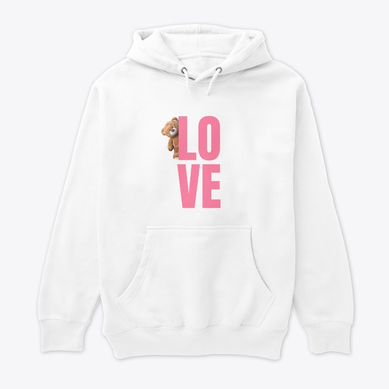 Love with cute bear T-shirt