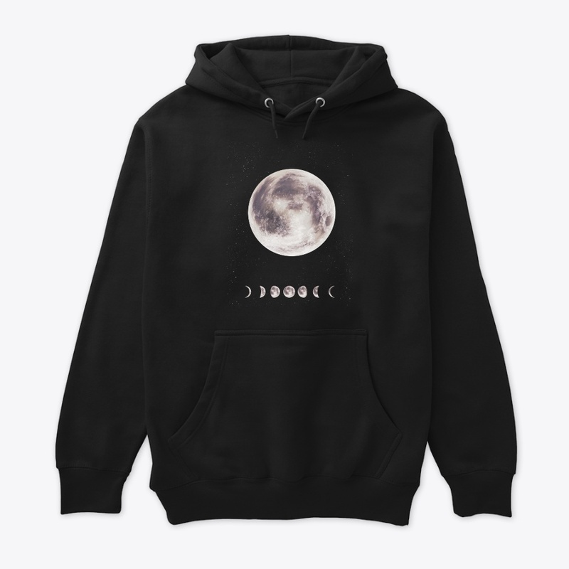 The Moon Phases Space Lunar Design