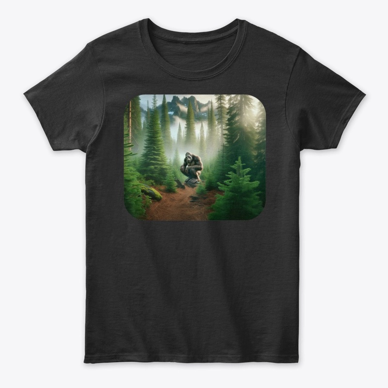 Bigfoot on a picture