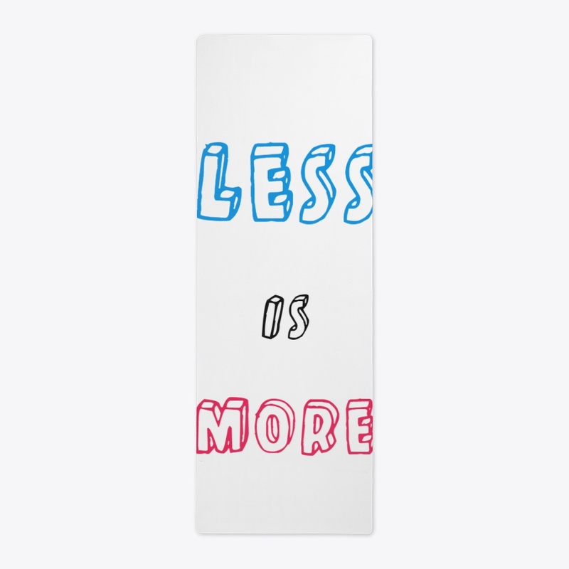 Minimalist "Less Is More" Tee
