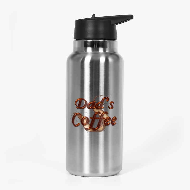 Dads Coffee Typography
