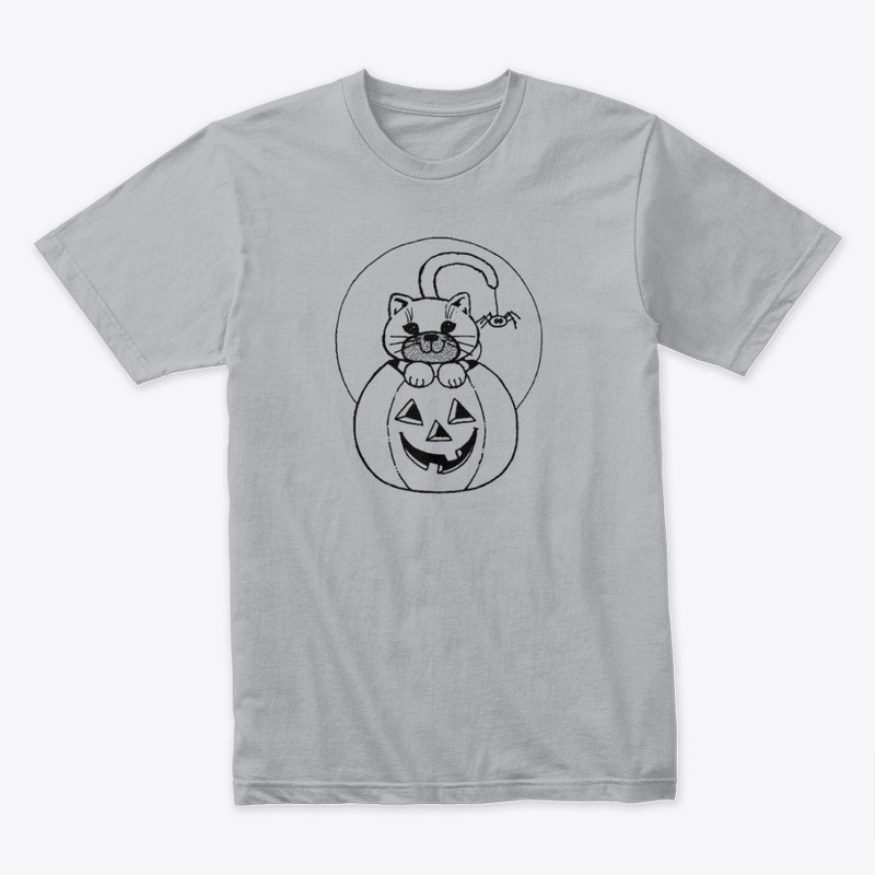 "Halloween Cat & Pumpkin Coloring Fun"