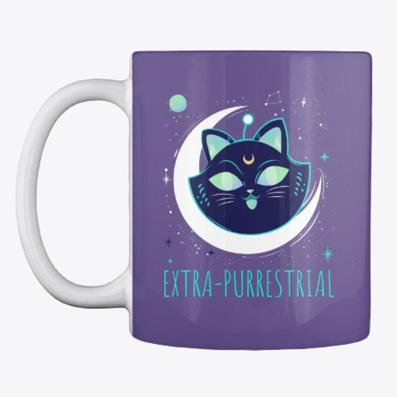 Extra Purrestrial Cat