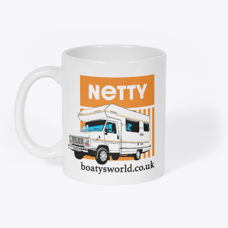 Netty Square RETRO (Bk)