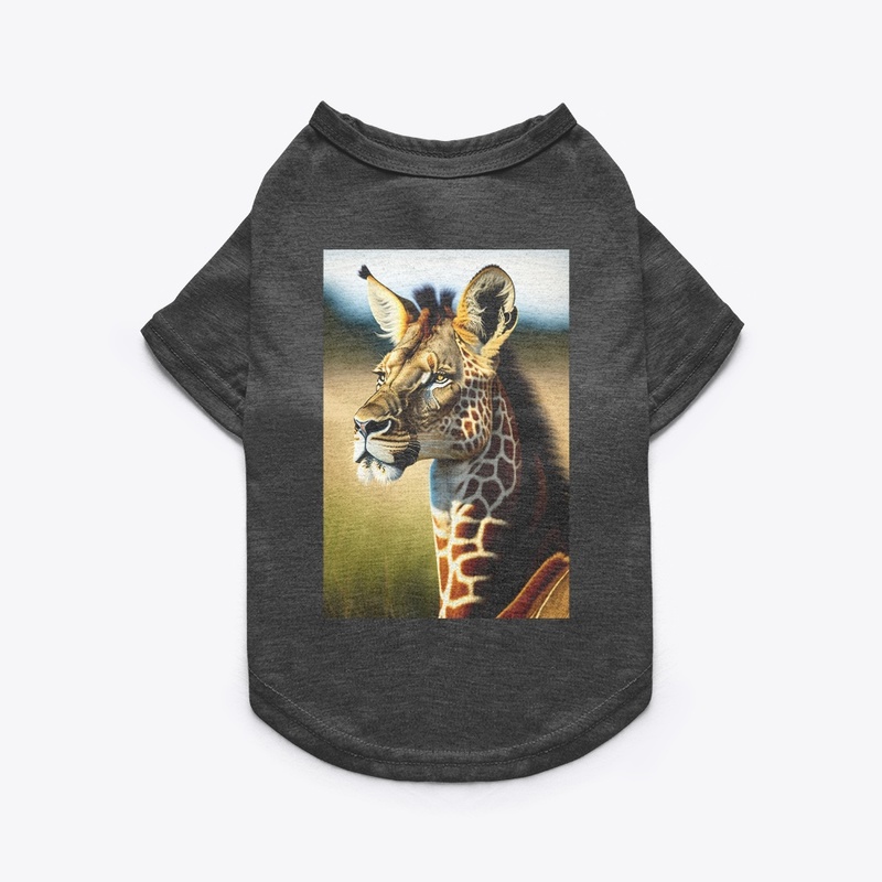 Adorable giraffe graphic design Tshirts 