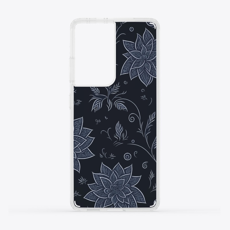 Floral Dark And Light Pattern