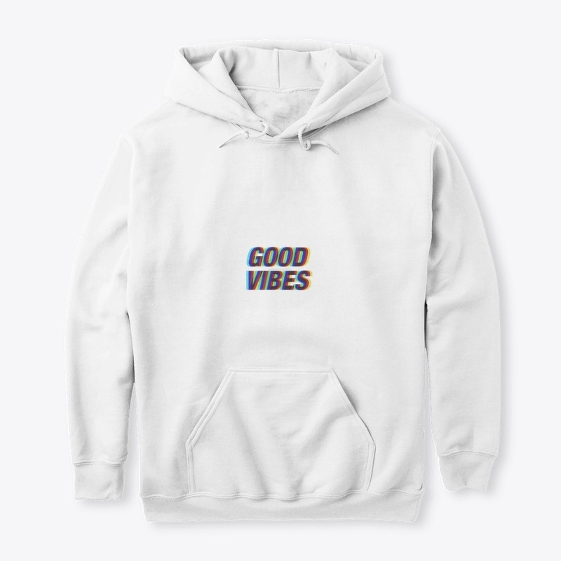 GOOD VIBES ( pullover hoodie)