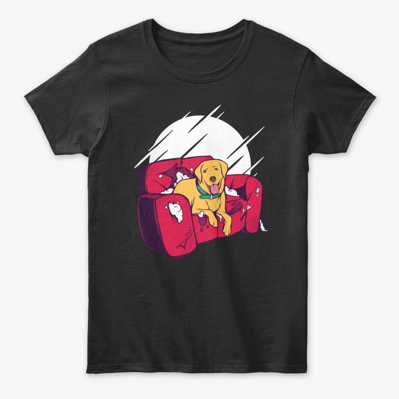 Bad Dog Funny T-shirt 