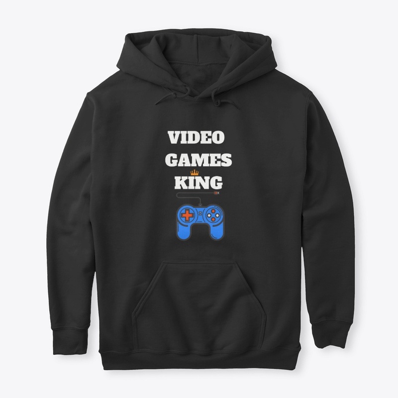 video games king tshirt