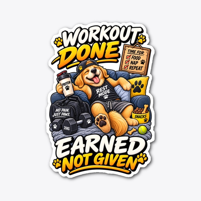 Workout Done Earned Not Given 