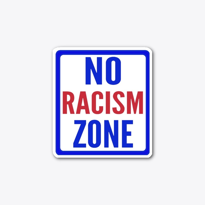 No Racism Stickers