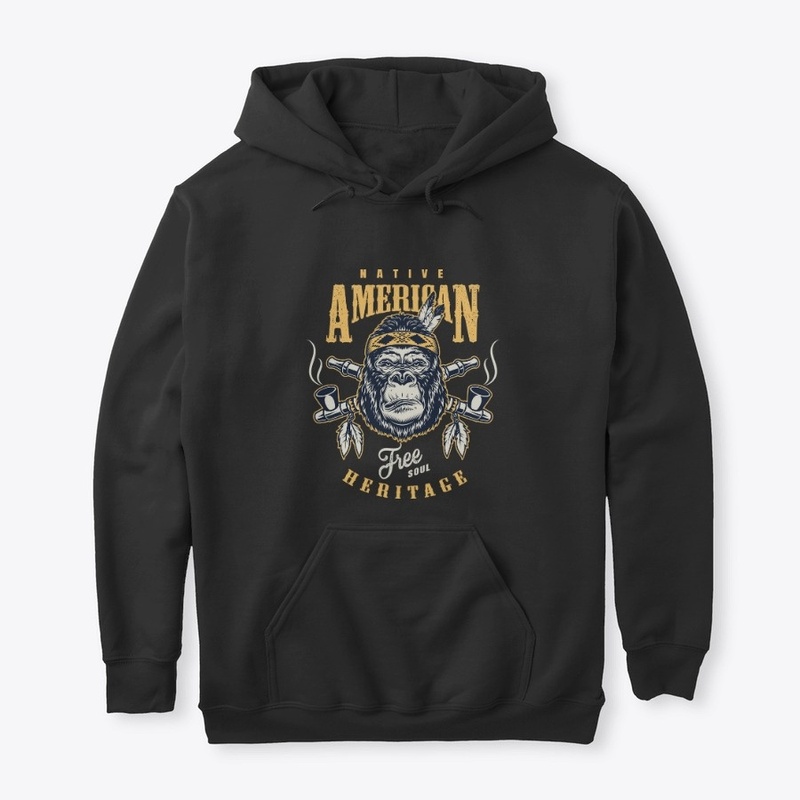 t-shirt-print-with-gorilla-concept