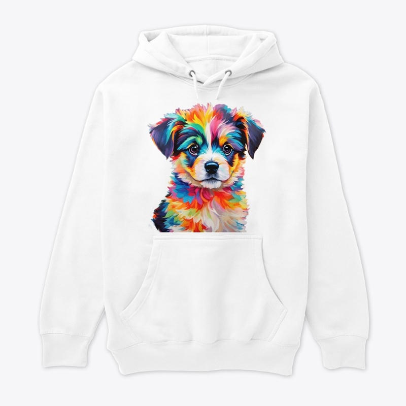 Koko Paws Tee: Vibrant Canine Style!