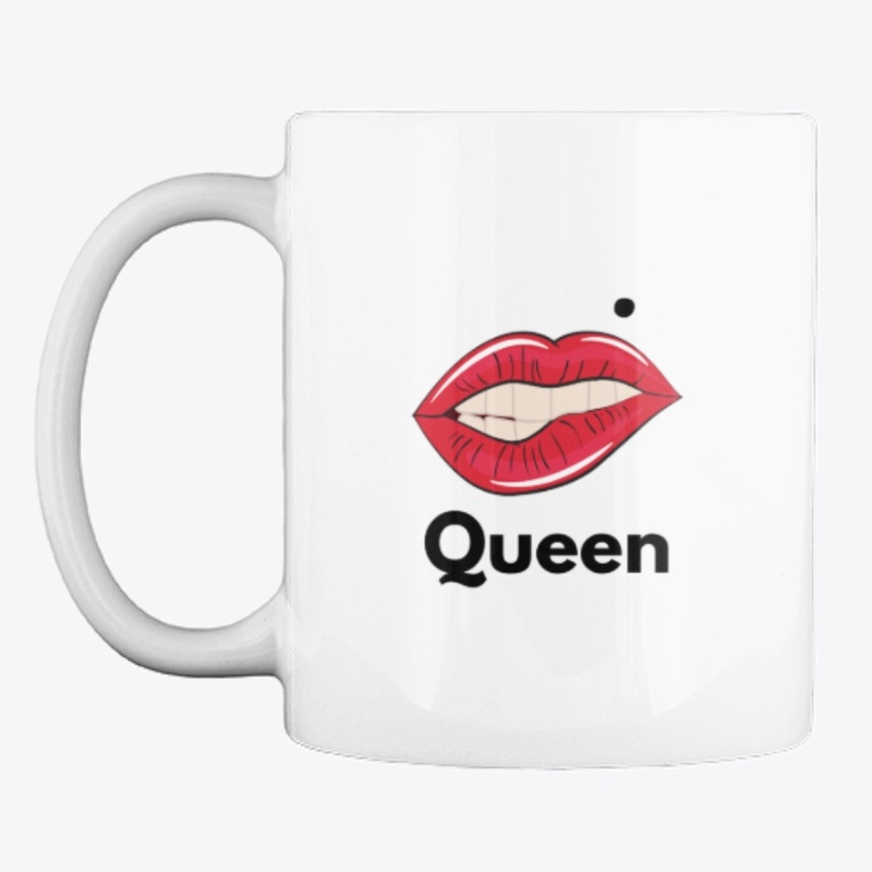 Queen juicy lips T-shirt and apparel