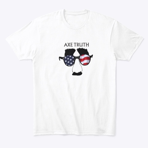 Axe Truth Logo White Camiseta Front