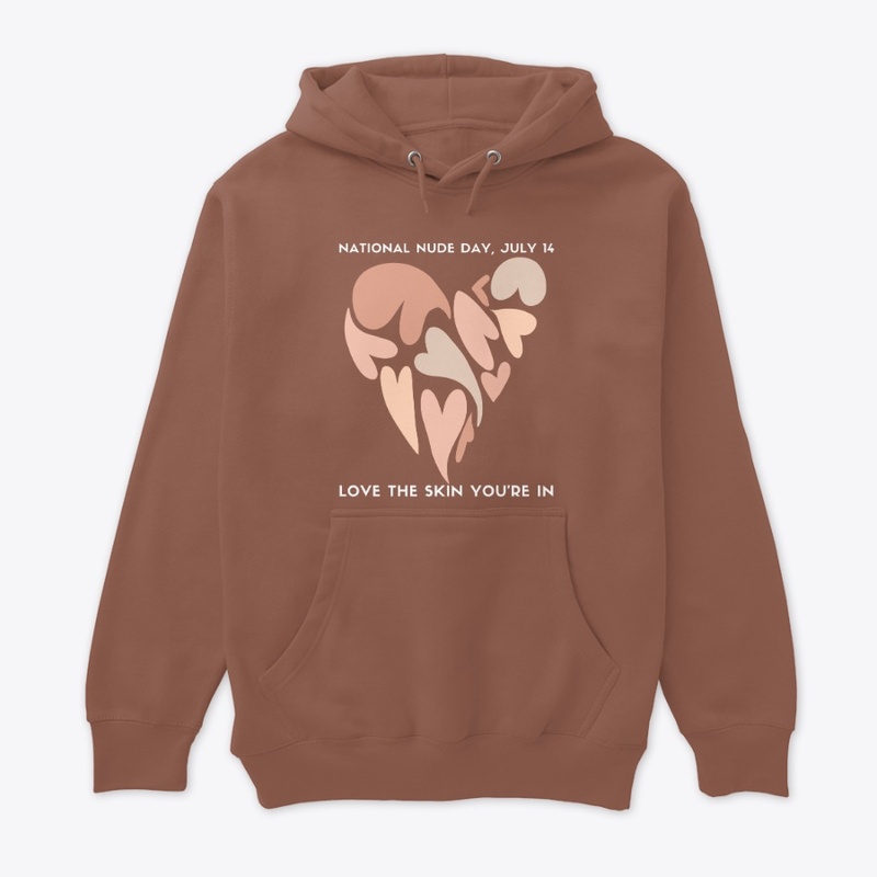 Nat. Nude Day Heart