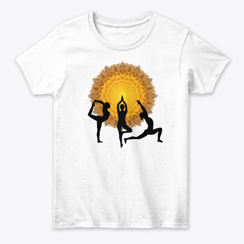 Yoga Poses At Sunrise