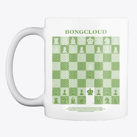 Bongcloud  White T-Shirt Front