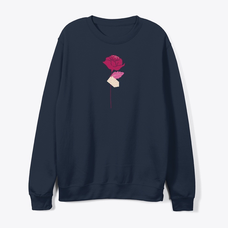 Pink Rose Printed Shirt by Kaya Nexus