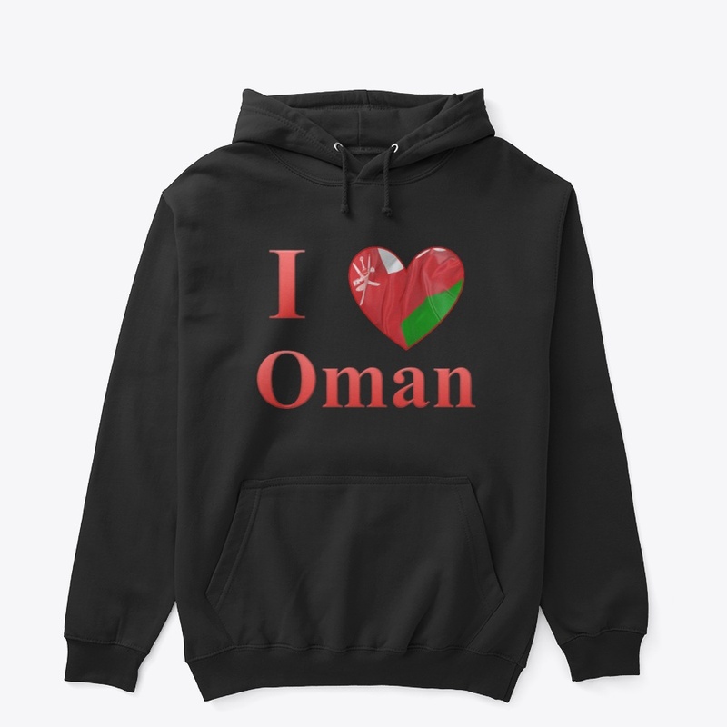 I love Oman T-shirt design