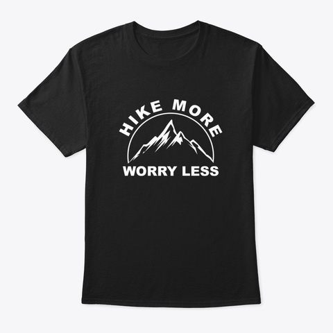 Hiking Baj7z Black T-Shirt Front