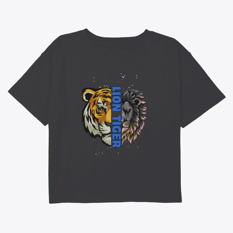 Lion Tiger Women's Premium Tee Design