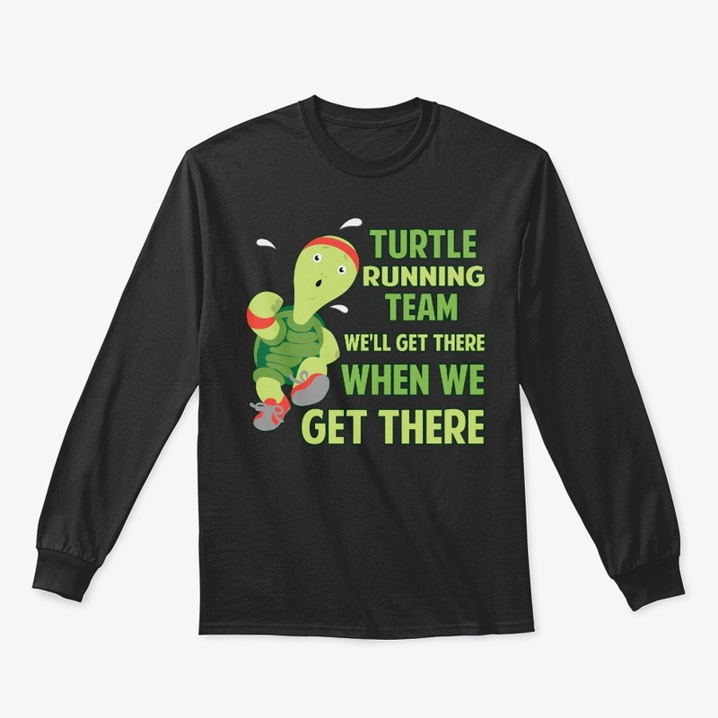 Turtle Running Team Funny Gift