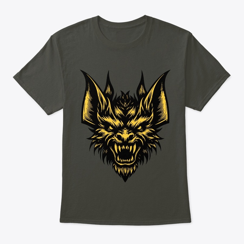 Fierce Bat Head Design