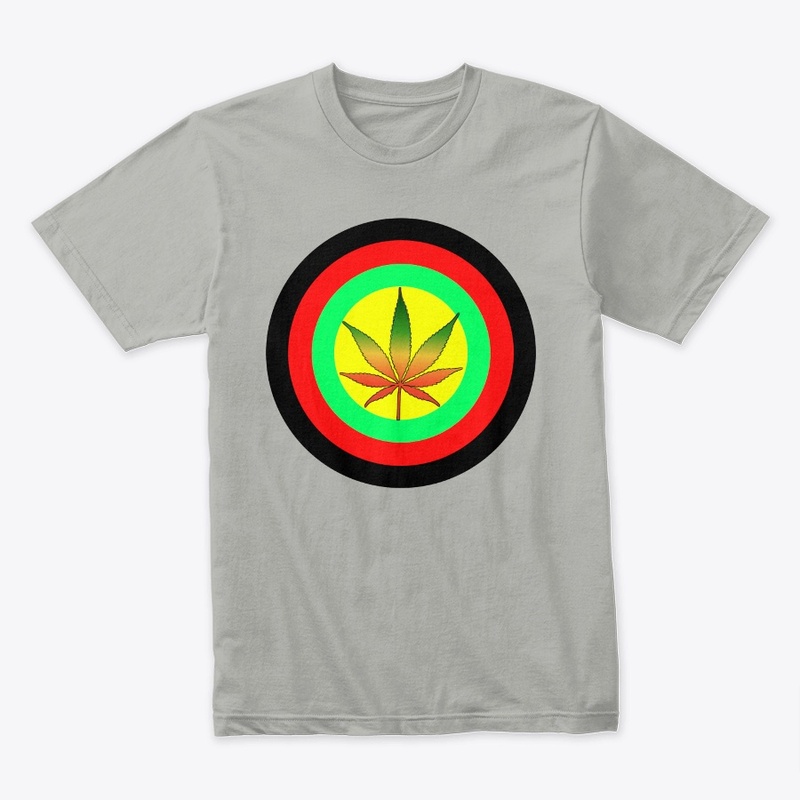 Captain Cannabis Shield Blk Red Grn Ylw