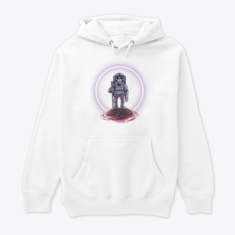 Premium Space Monkey Pullover Hoodie