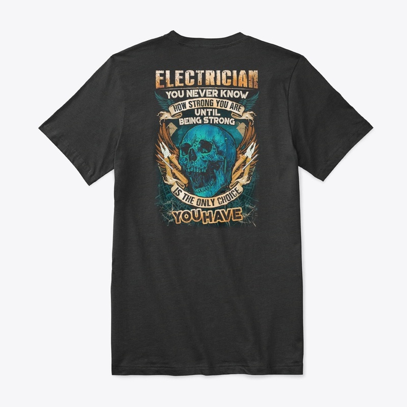 Electrician Being Strong Hoodie