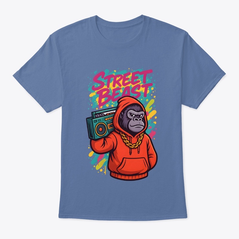 Street Beast Gorilla Hoodie Tee