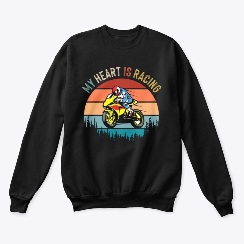 Vintage Retro Motorcycle Racing