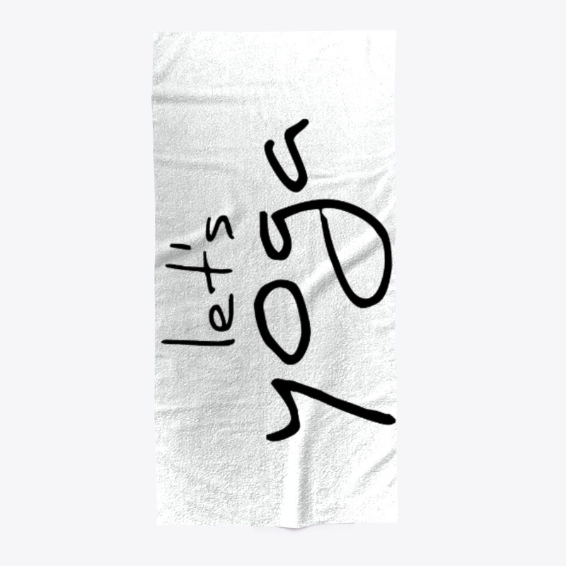 Let's Yoga Black - PK.digart