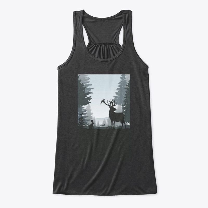 Dark forest art