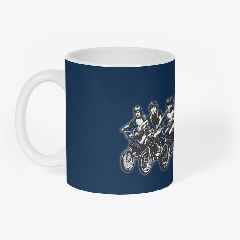 Vintage kids on bikes t shirt