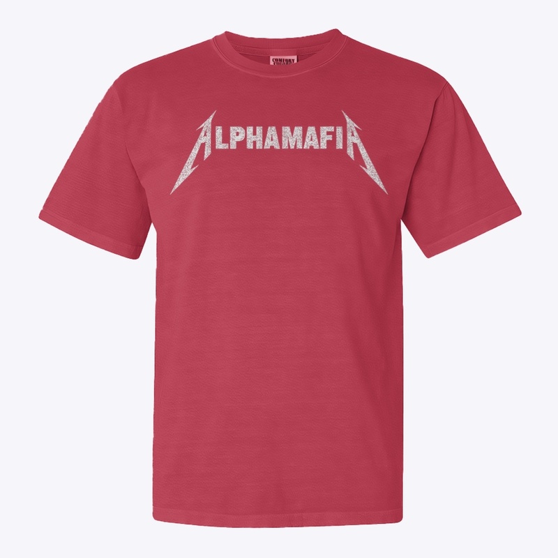 ALPHA MAFIA GRAPHIC TEE - RED
