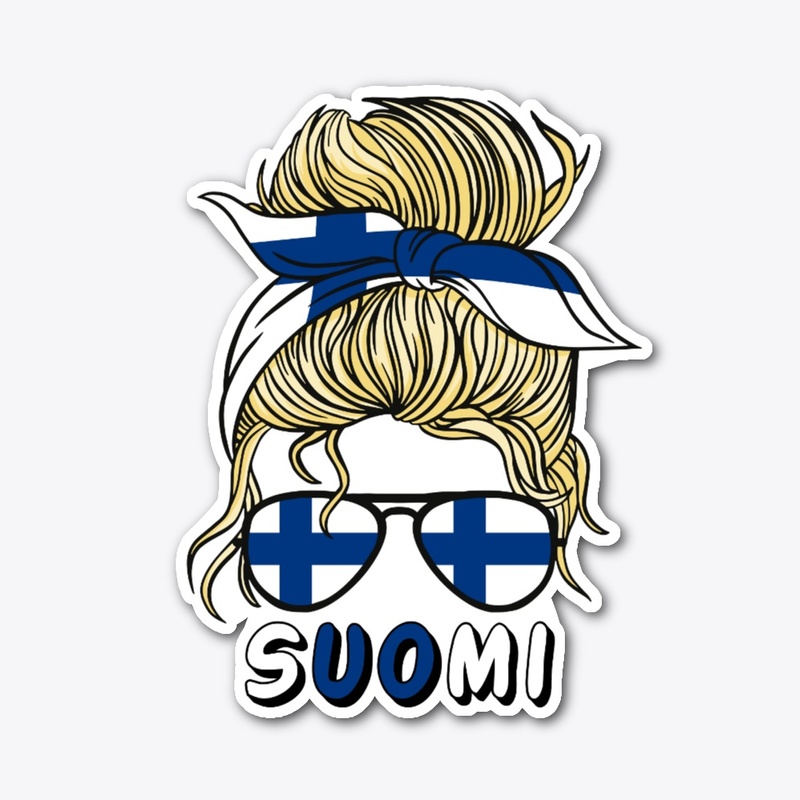  Suomi Finland Flag Girls Finnish Girl