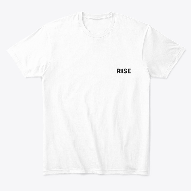 Rise word creative design