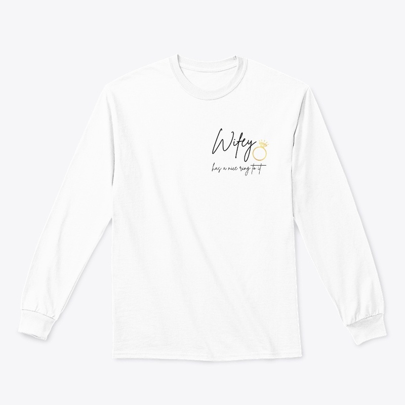 Wifey Tee &amp; Long Sleeve (Gold)