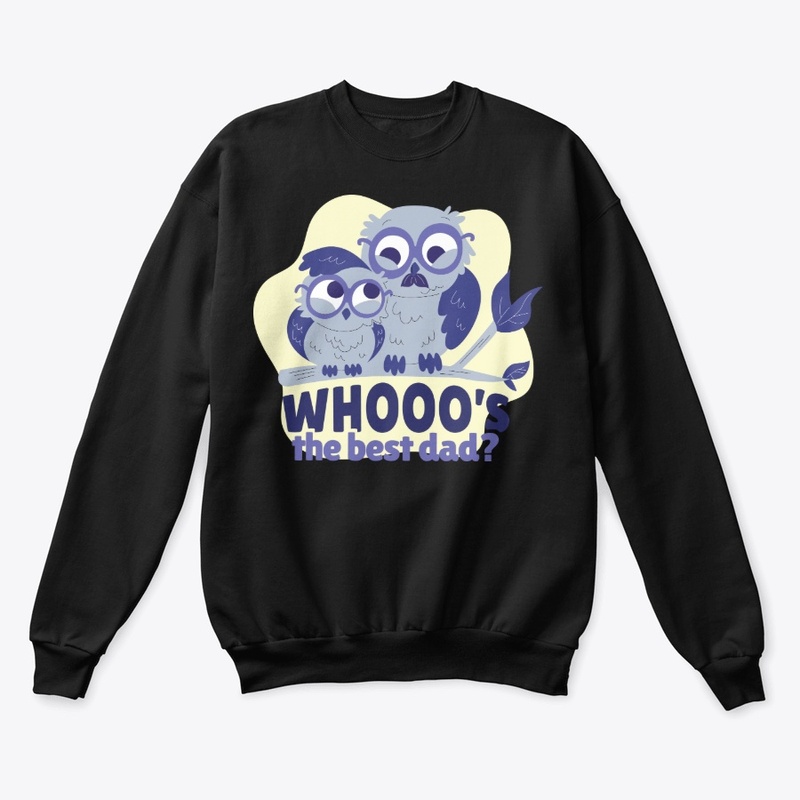 Funny Owl Dad Gift, Whooo's the Best Dad
