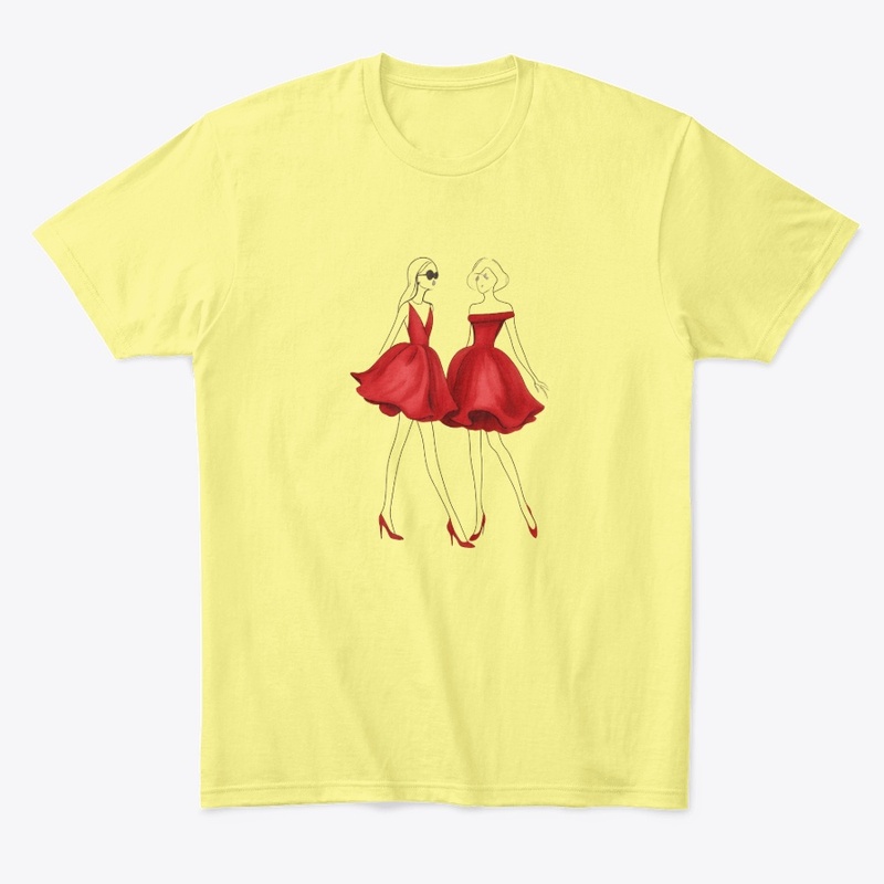 Petal Bloom Couture Duo Illustration