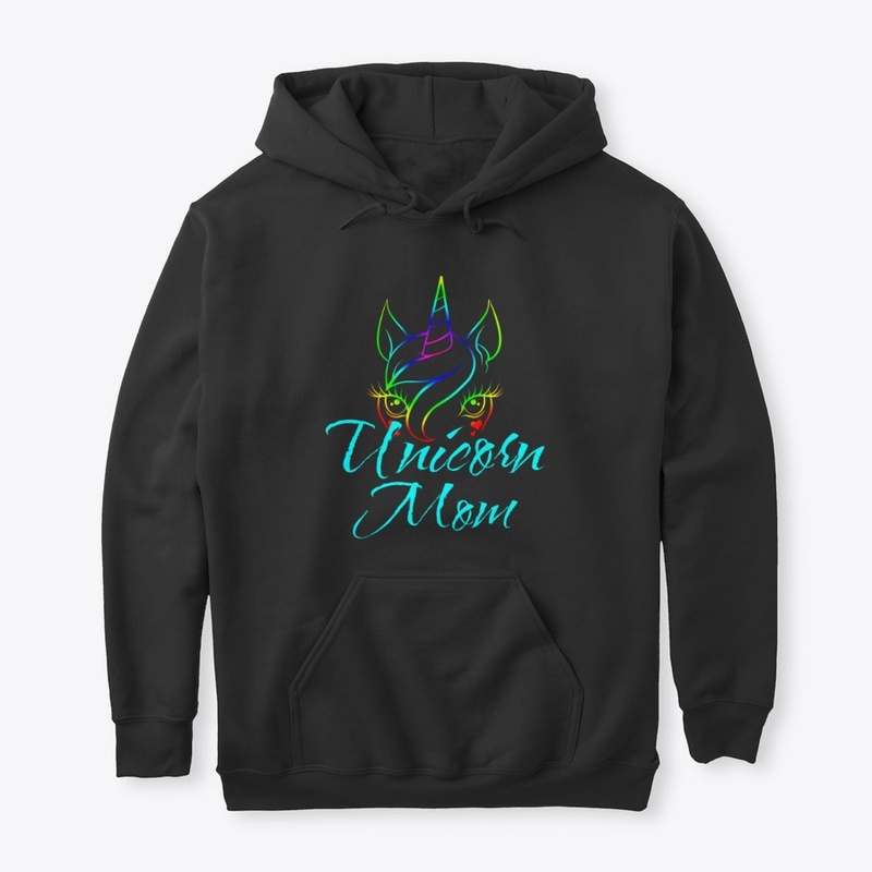 Unicorn Mom Pretty Face T-Shirt