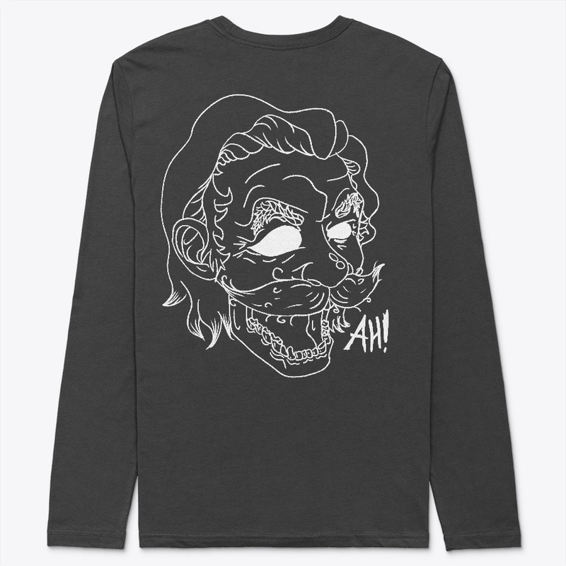 Half Way Sober Inverted Skull Longsleeve