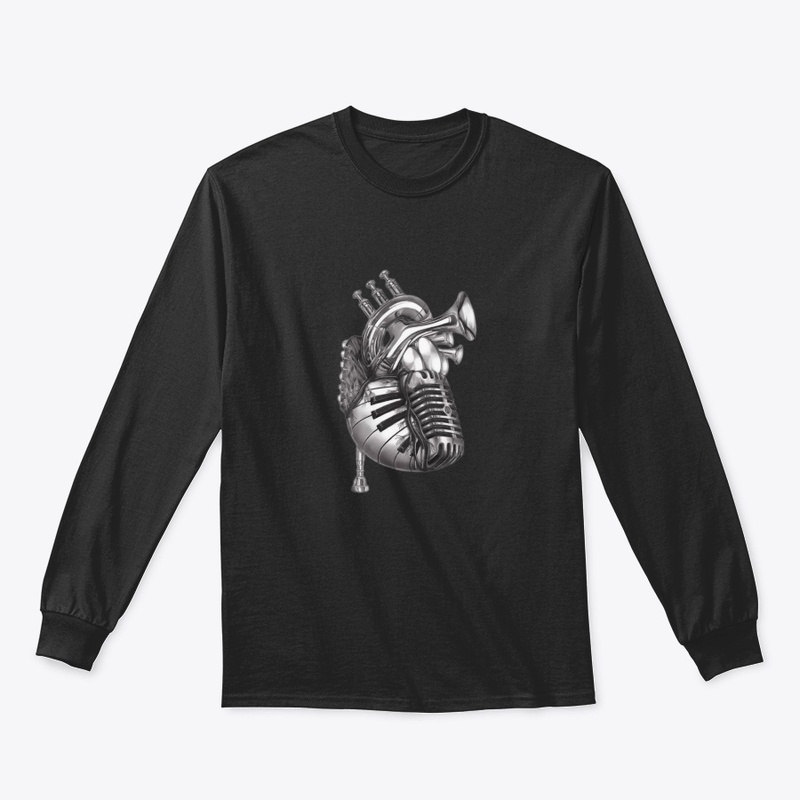 Heart music T-shirt