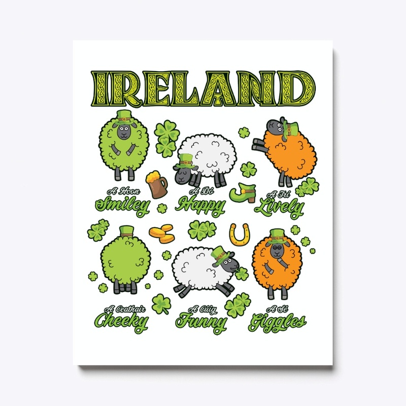 Ireland Farmer Sheep St Patrick Day