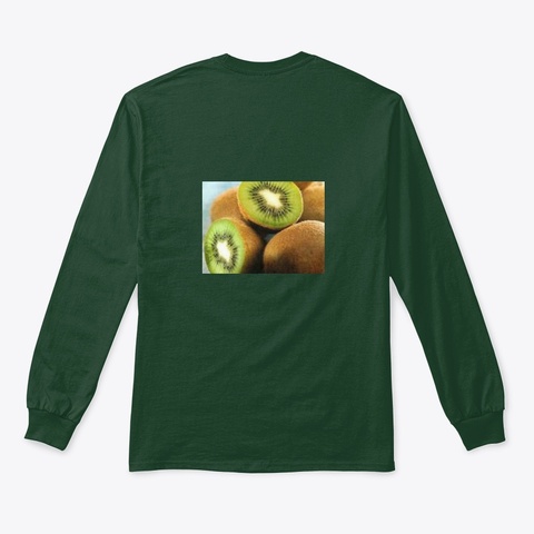 T Shirt For  Both Forest Green T-Shirt Back