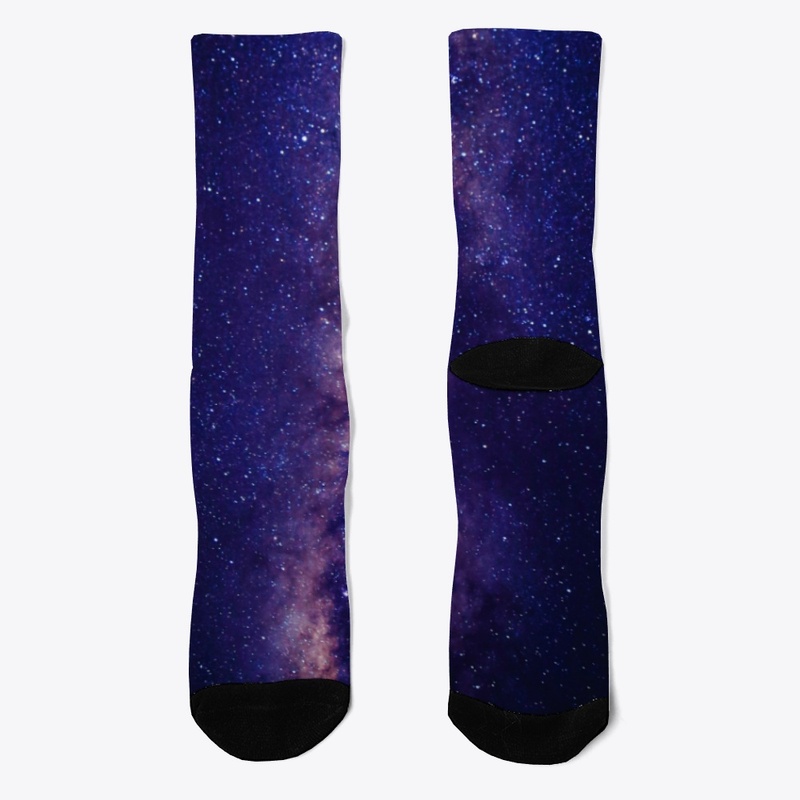 Galaxy socks from Loorax 