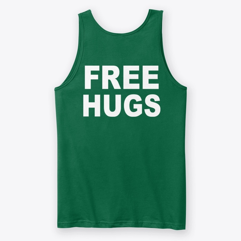 Free Hugs in White Ink